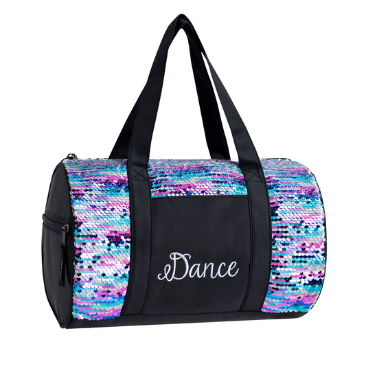 Striped Sequins Duffel