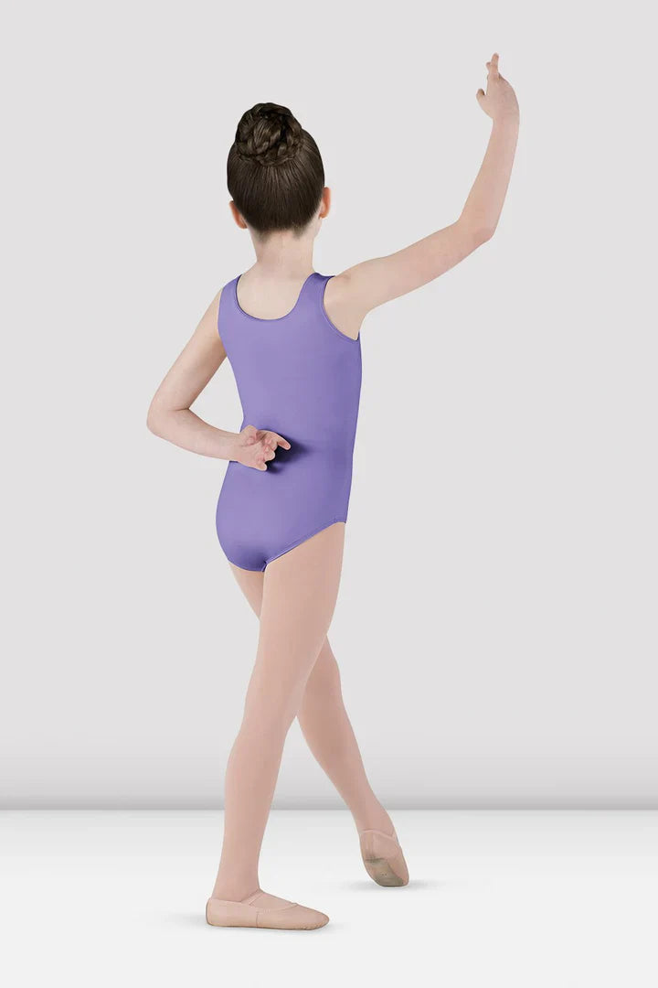 Girls Dynamic Tank Leotard (Lavender)