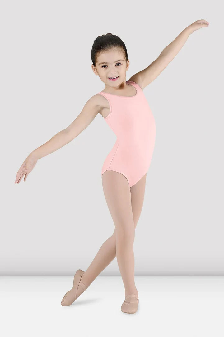 Girls Dynamic Tank Leotard (Light Pink)