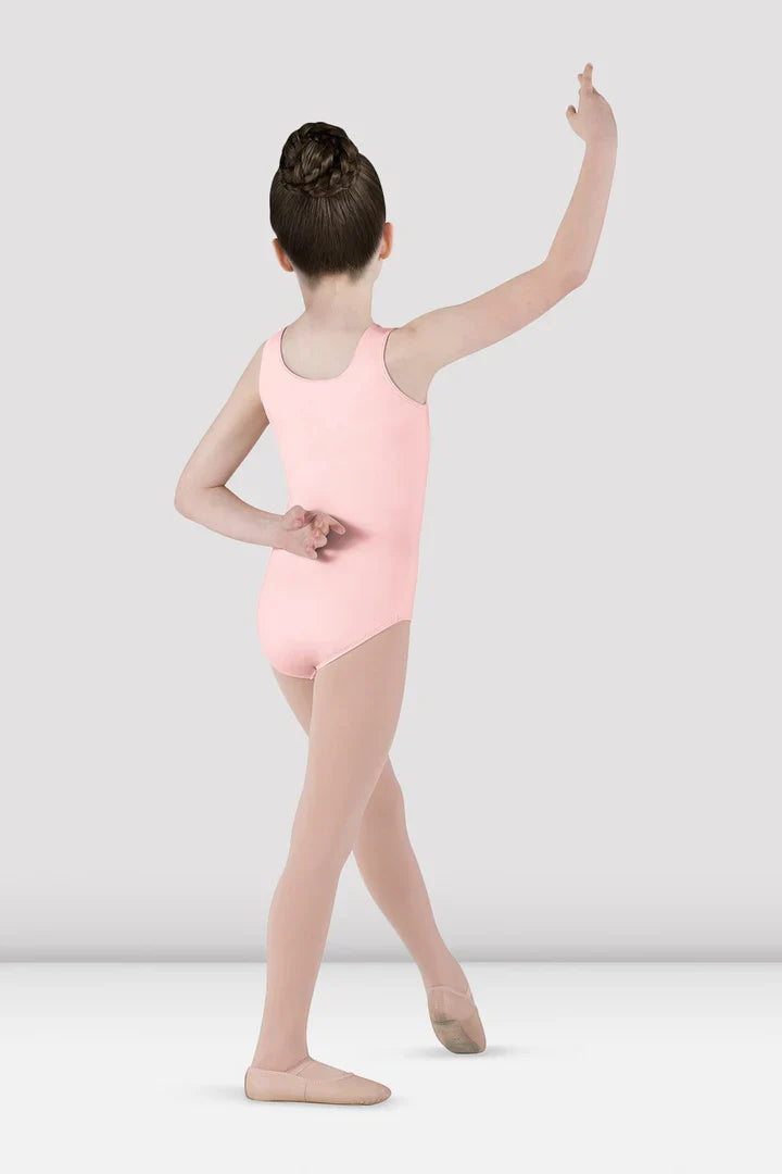 Girls Dynamic Tank Leotard (Light Pink)