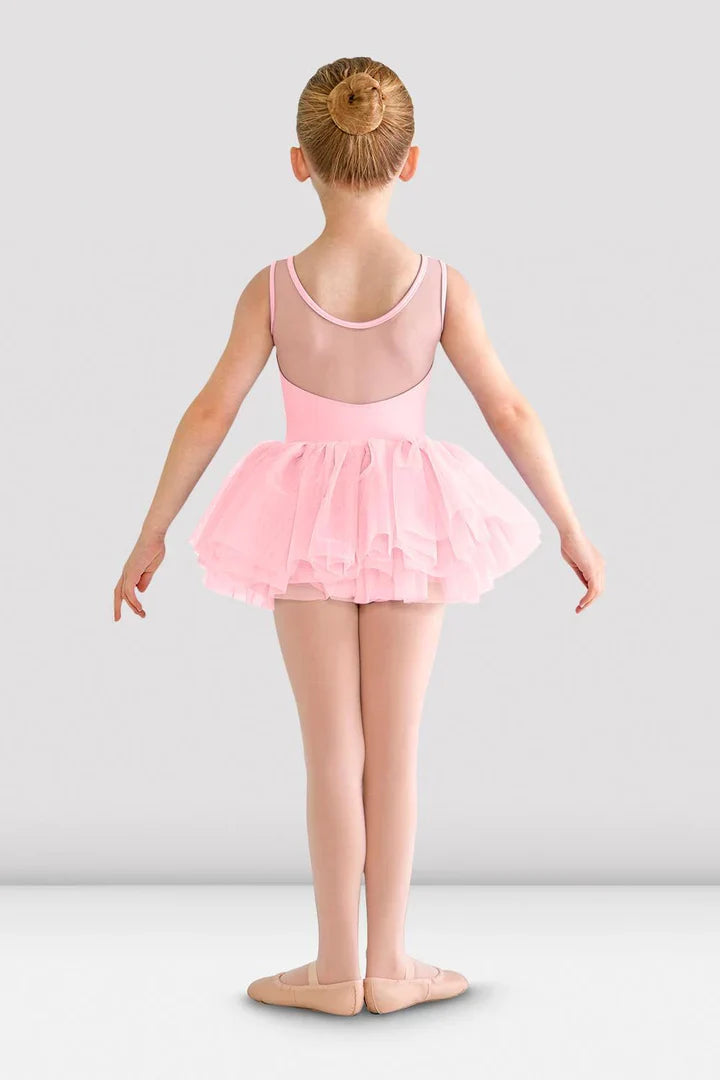 Girls Emica Tutu Leotard (Candy Pink)