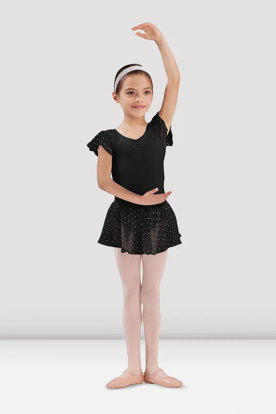 Girls Olesia Georgette Sequin Skirt (Variety of Colors)