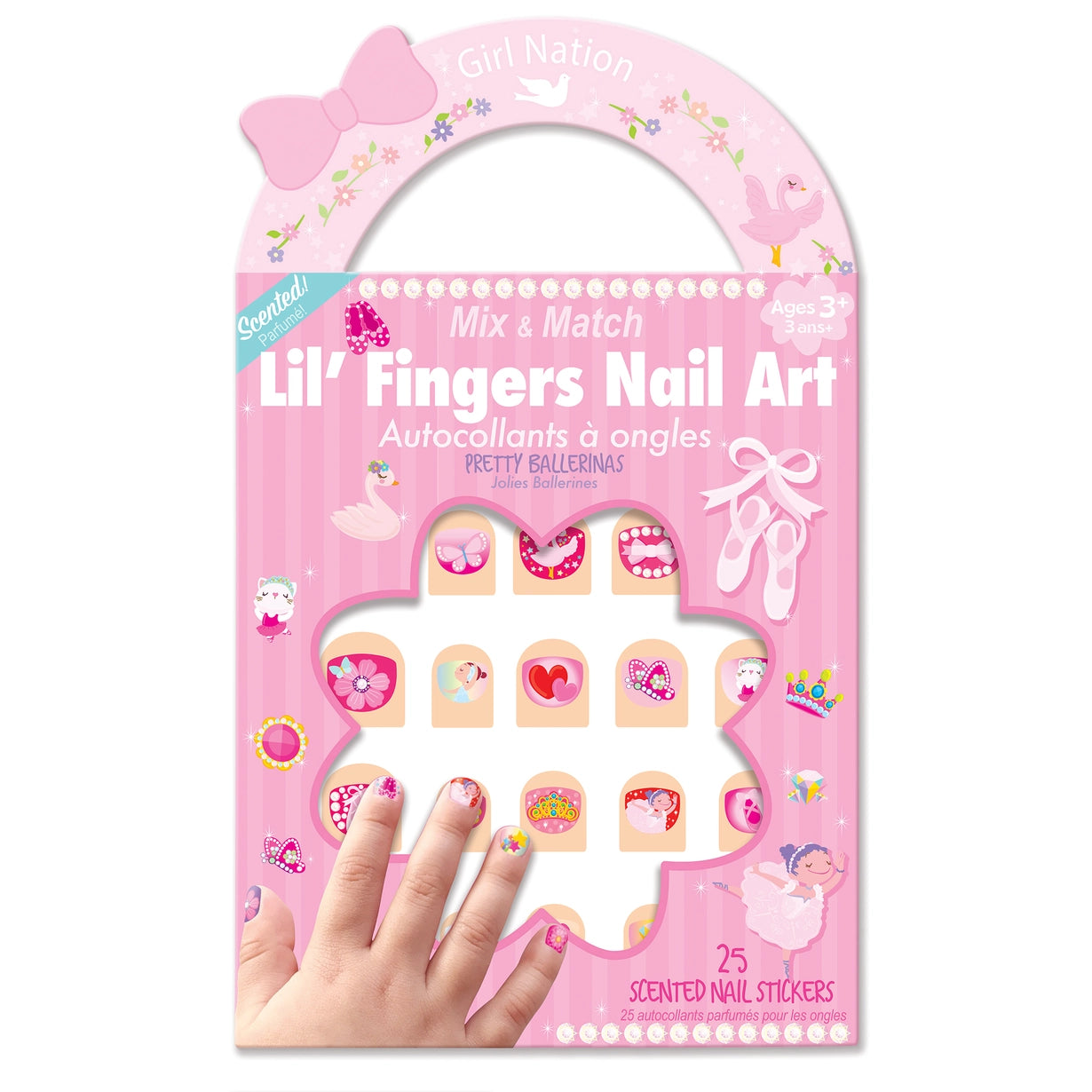 Ballet Nail Stickers and Activity Book Gift Pack