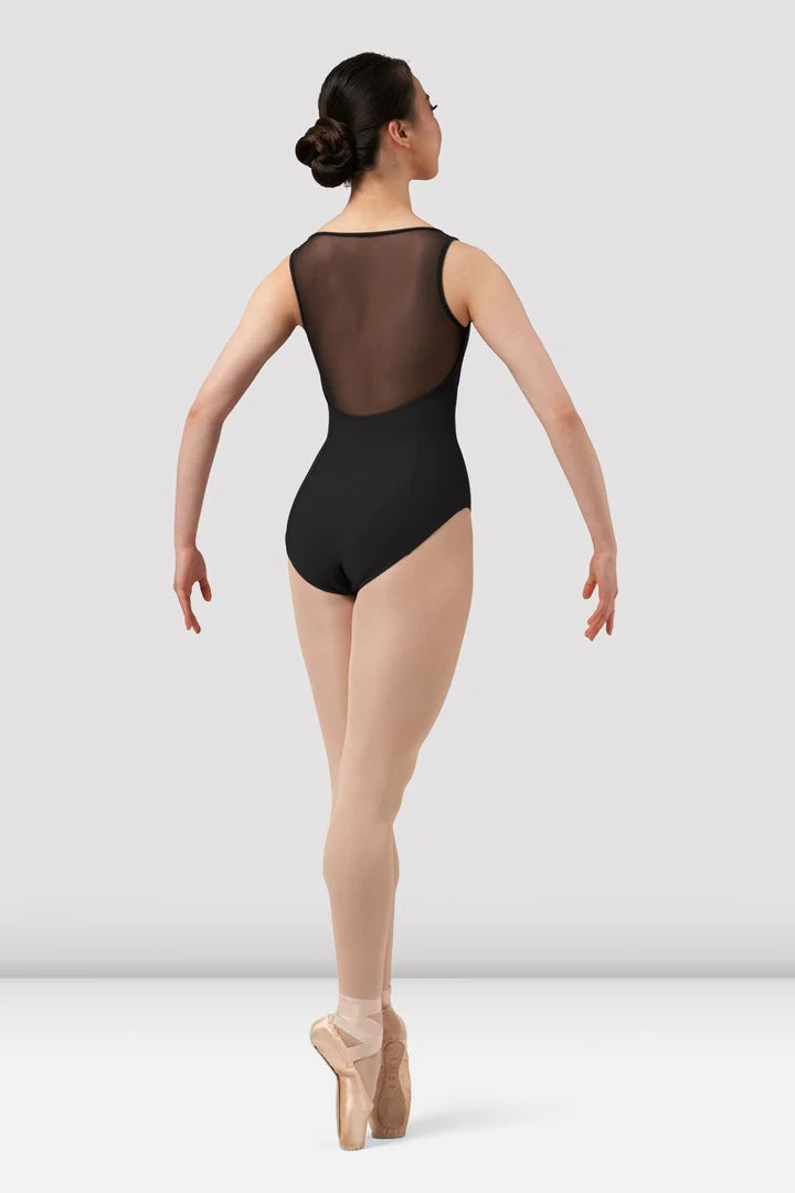 Ladies Mirella Chevron Mesh Back Leotard