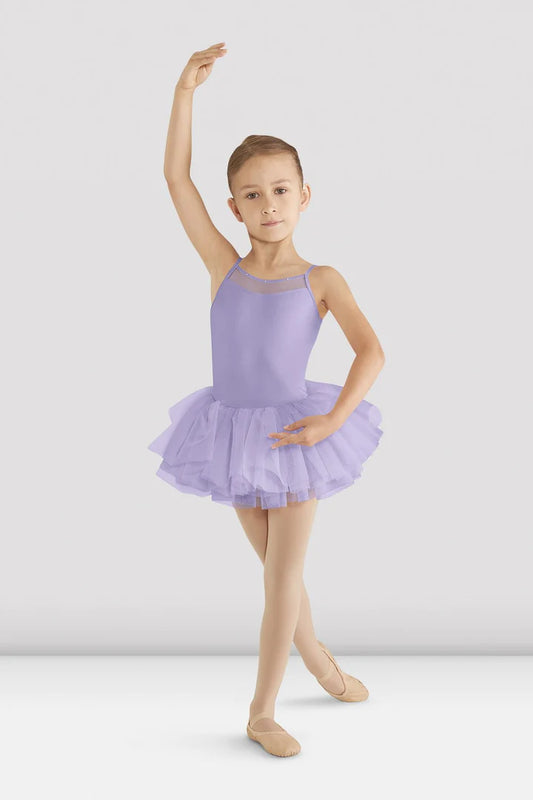 Girls Mirella Tutu Leotard (Lilac)