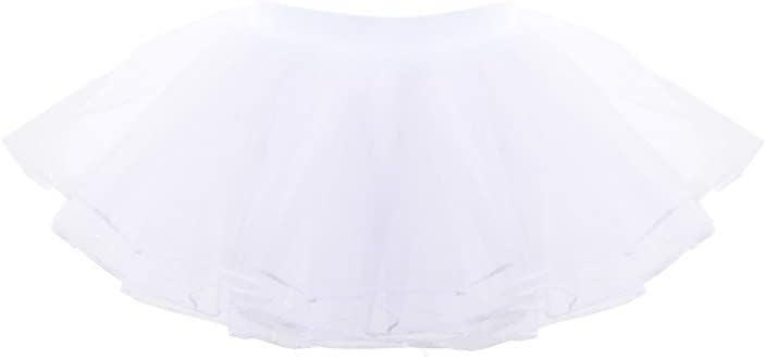 Girls White Tutu Skirt